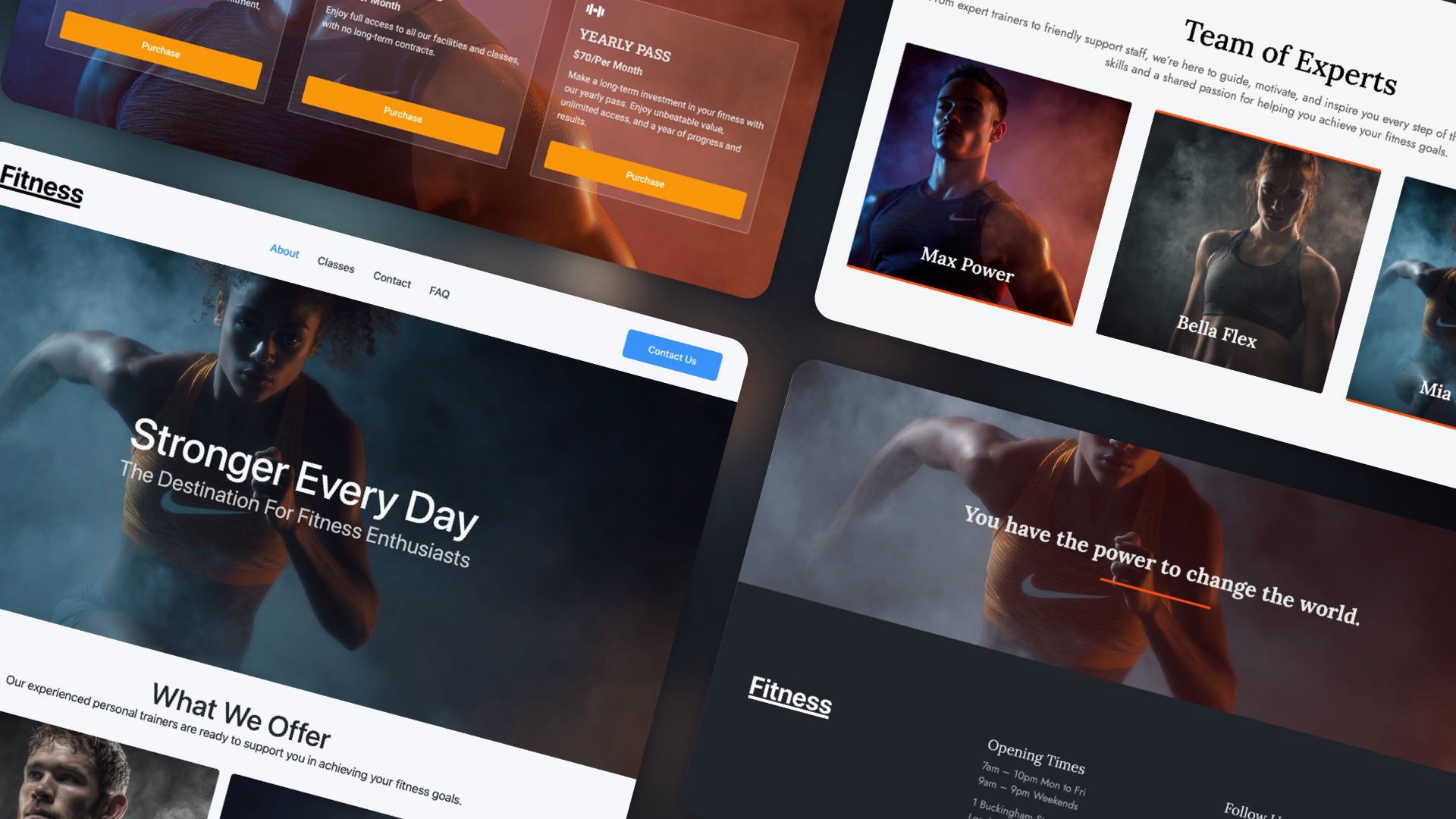 The Fitness icon. A project for RapidWeaver Elements