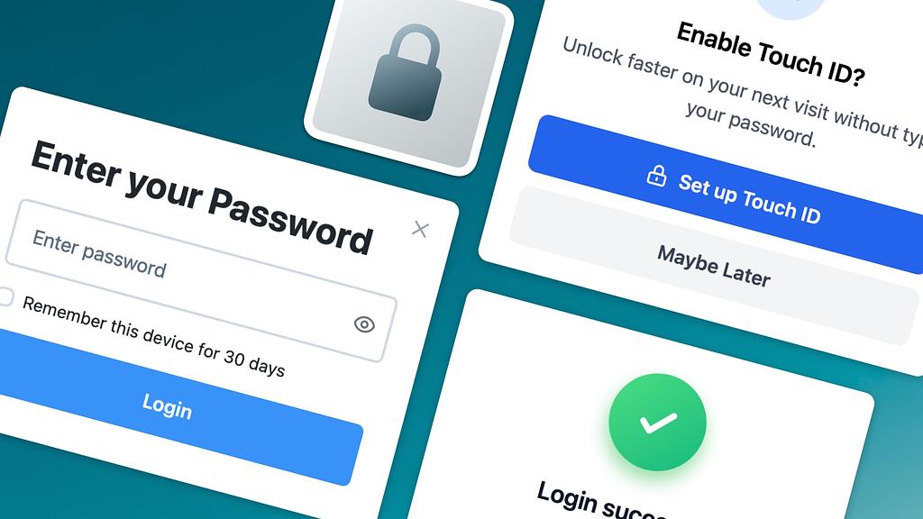 The Password Protect icon. A component for RapidWeaver Elements