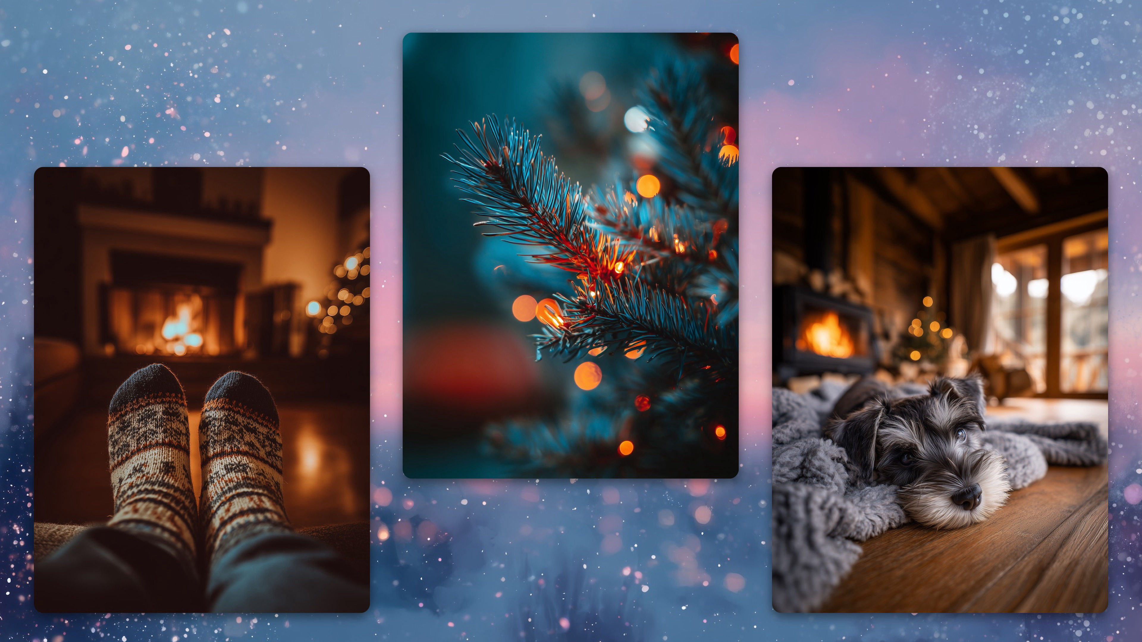 A screenshot of Vol 5 Winter Collection. A resource for RapidWeaver Elements