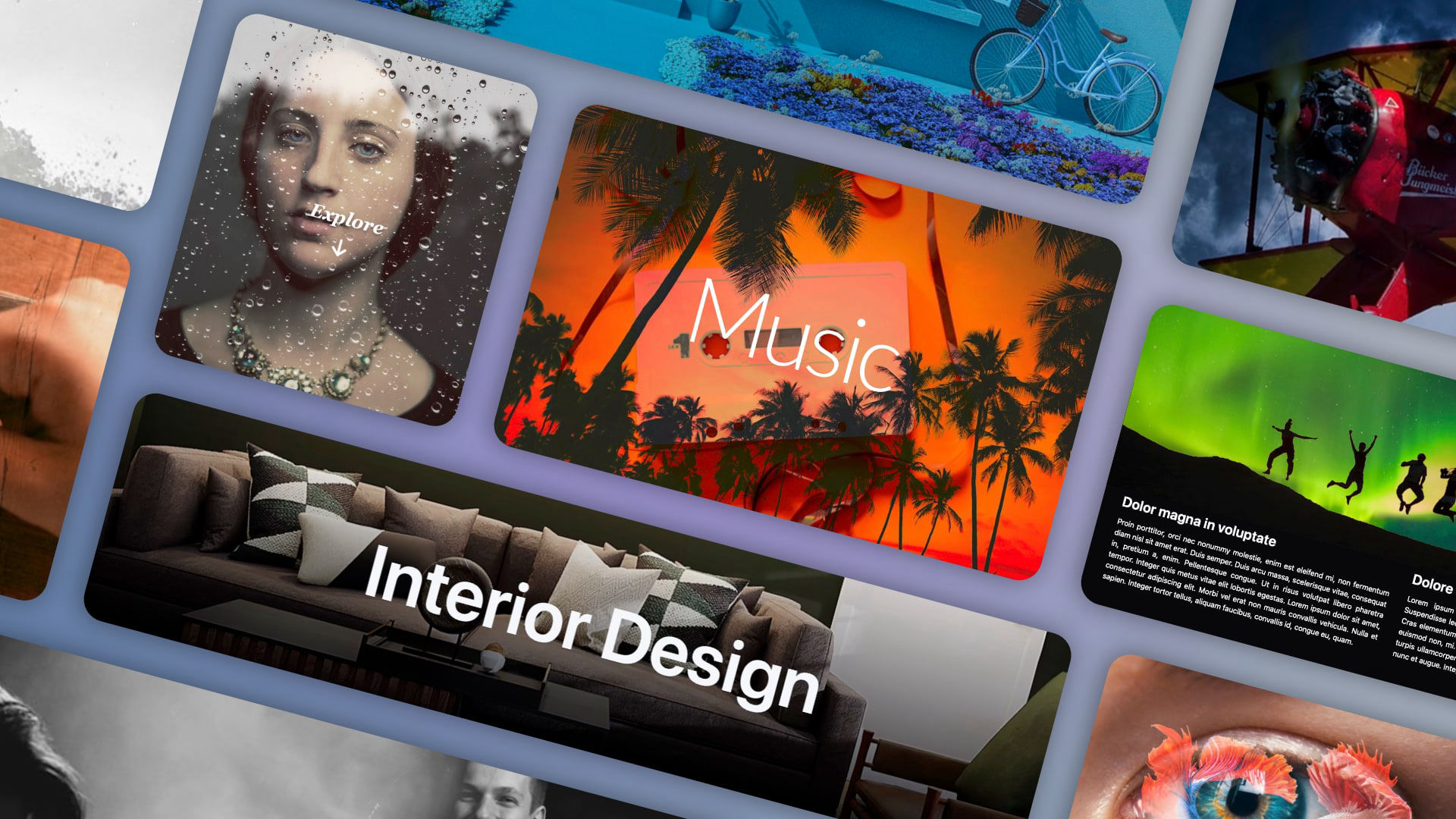 The Parallax Image icon. A component for RapidWeaver Elements