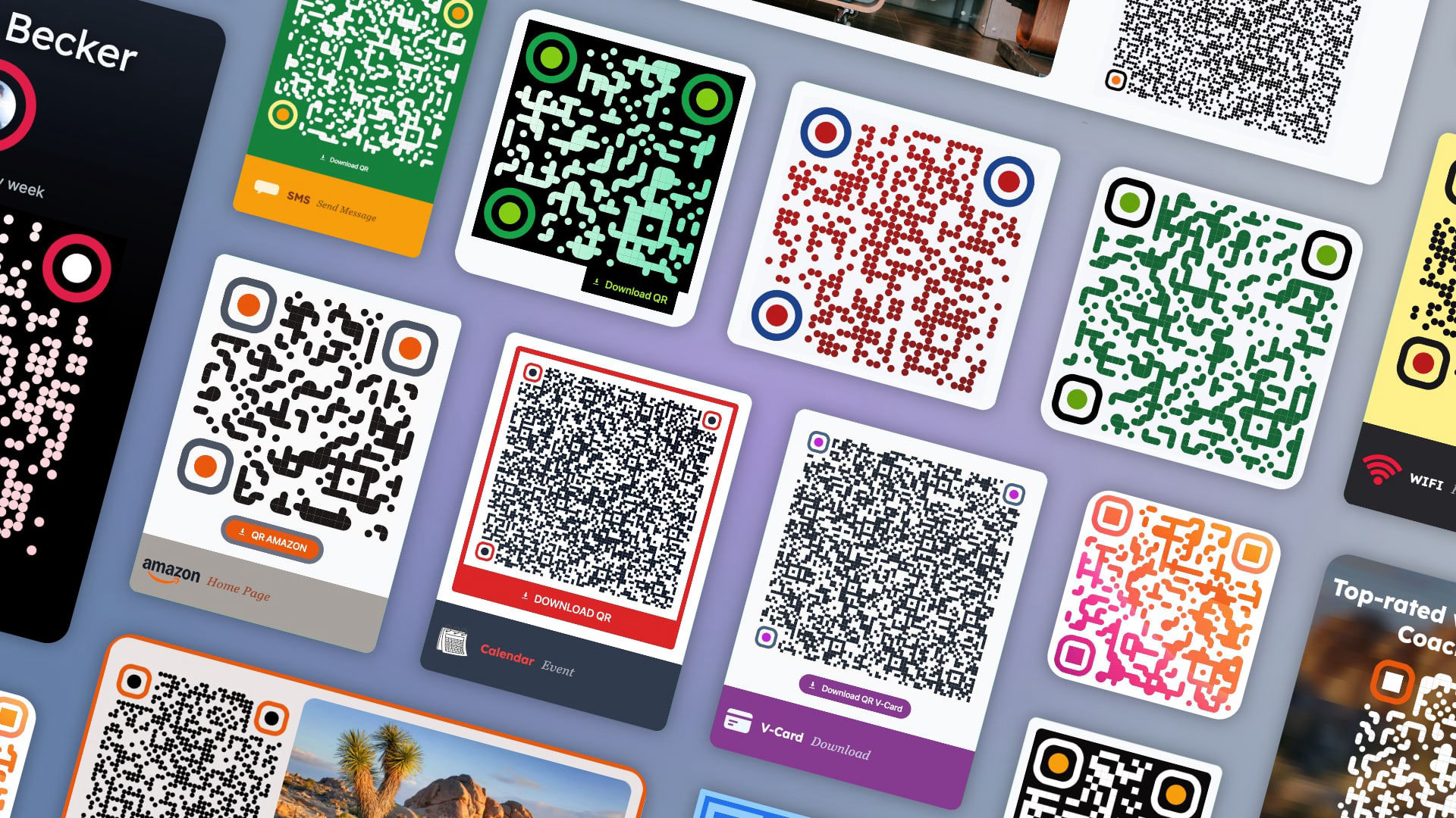 The QR Code icon. A component for RapidWeaver Elements
