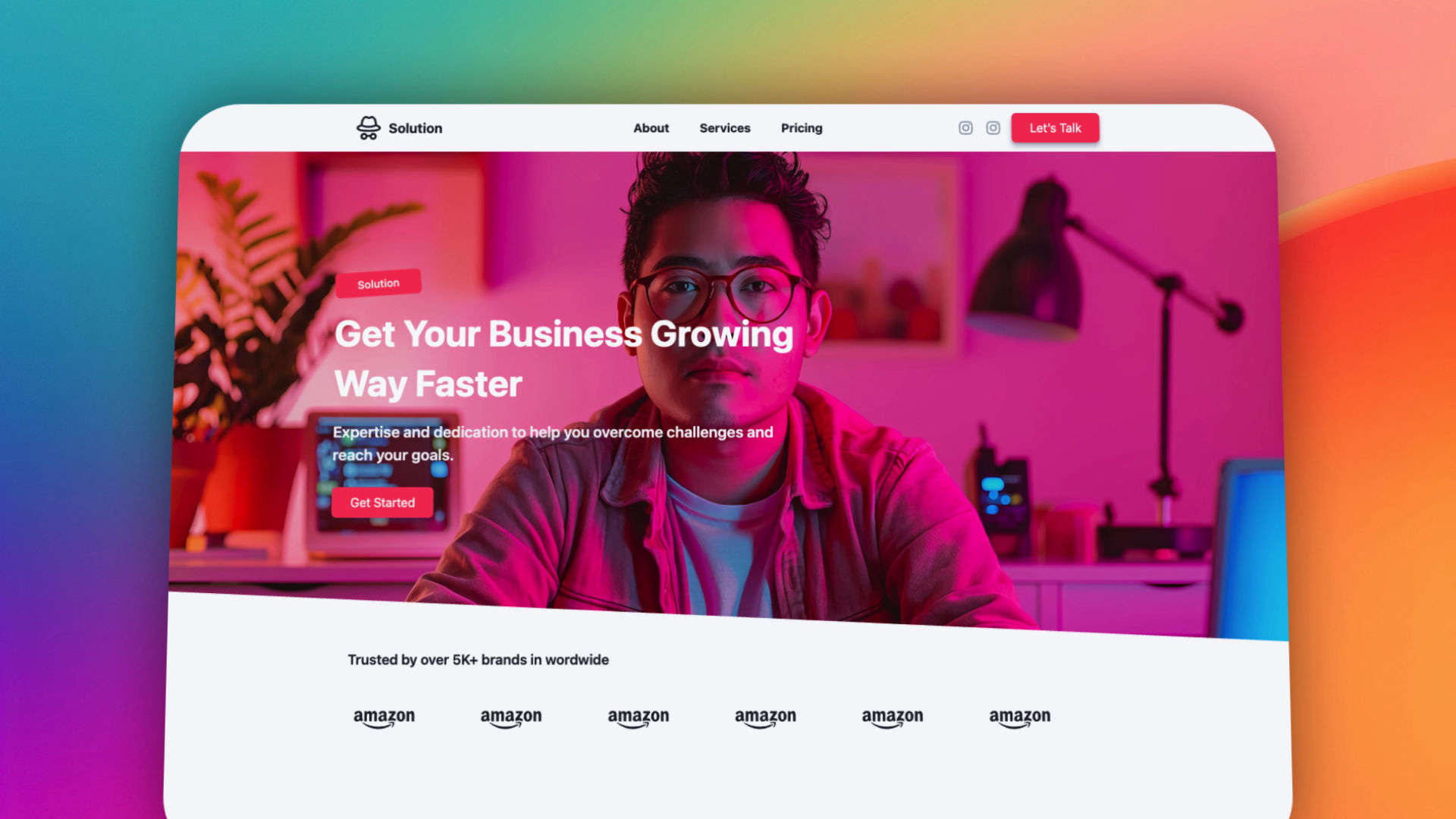 The Solution icon. A project for RapidWeaver Elements