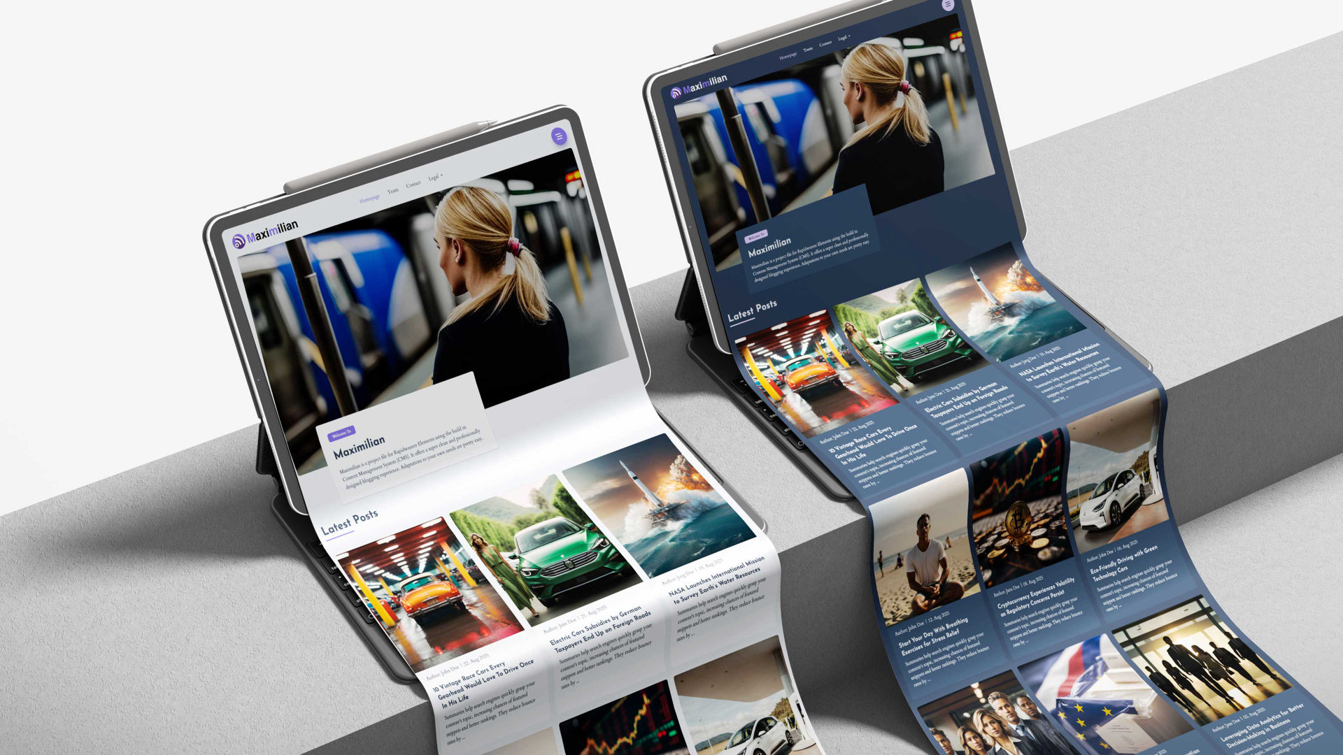 The Maximilian icon. A project for RapidWeaver Elements