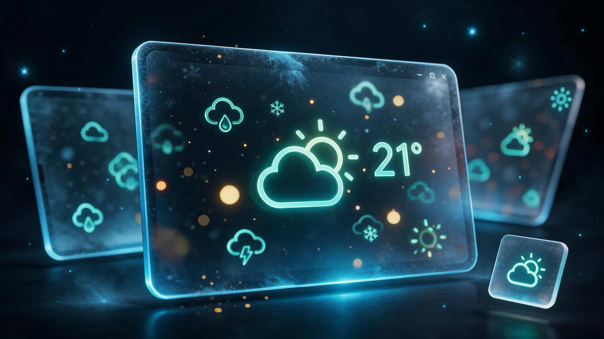 The SkyCast icon. A component for RapidWeaver Elements