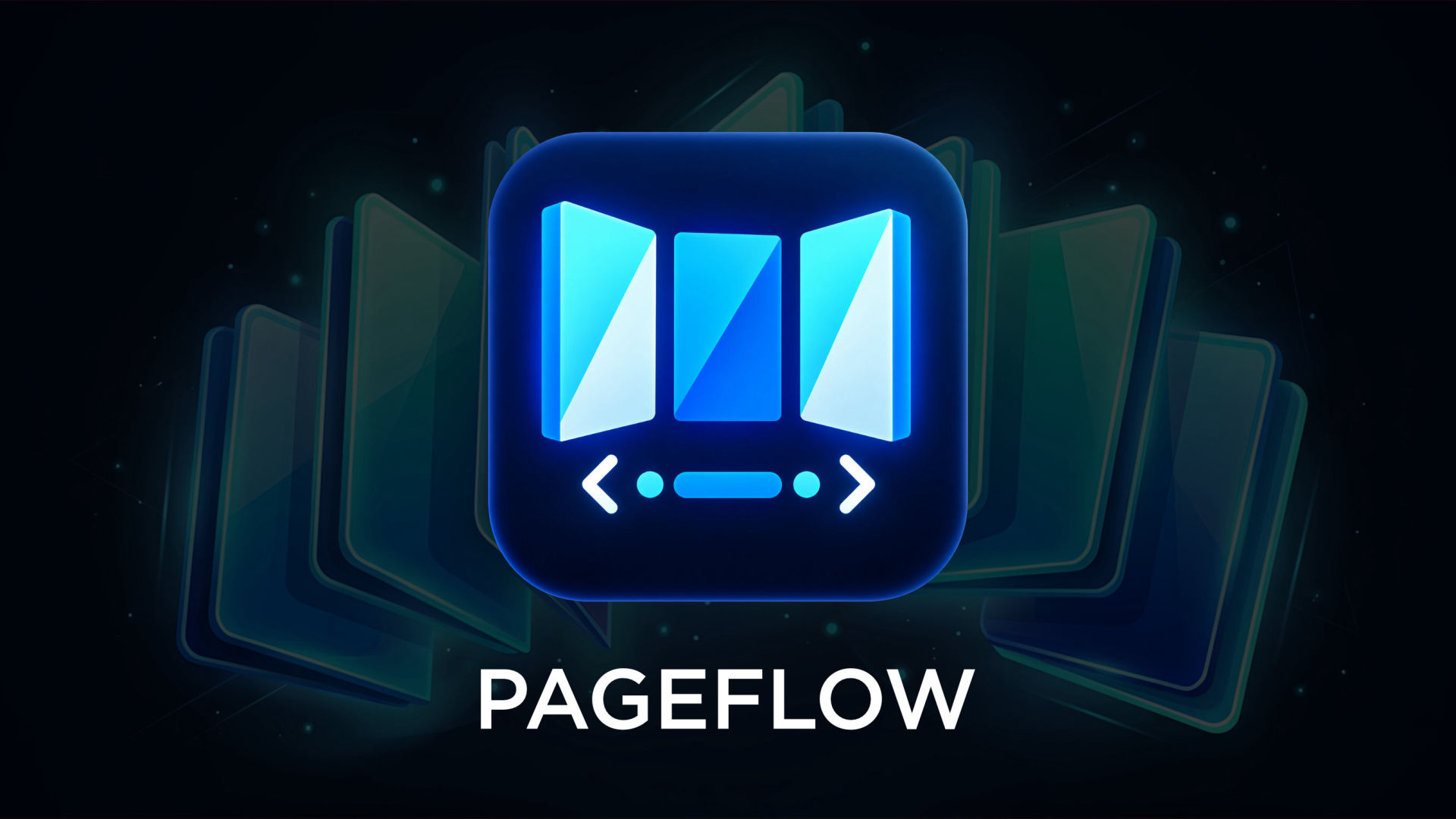 The PageFlow icon. A component for RapidWeaver Elements