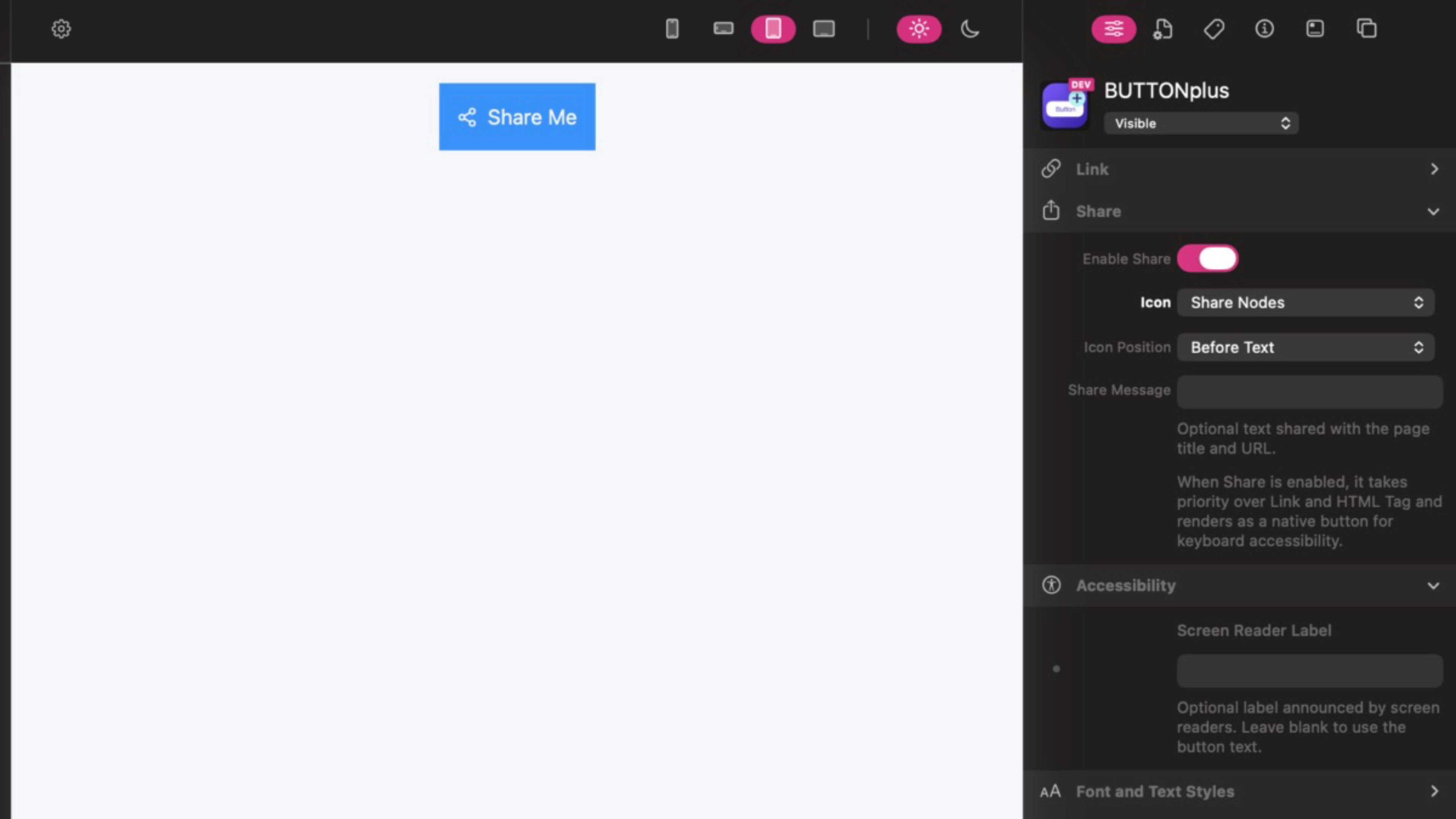 Screenshot thumbnail