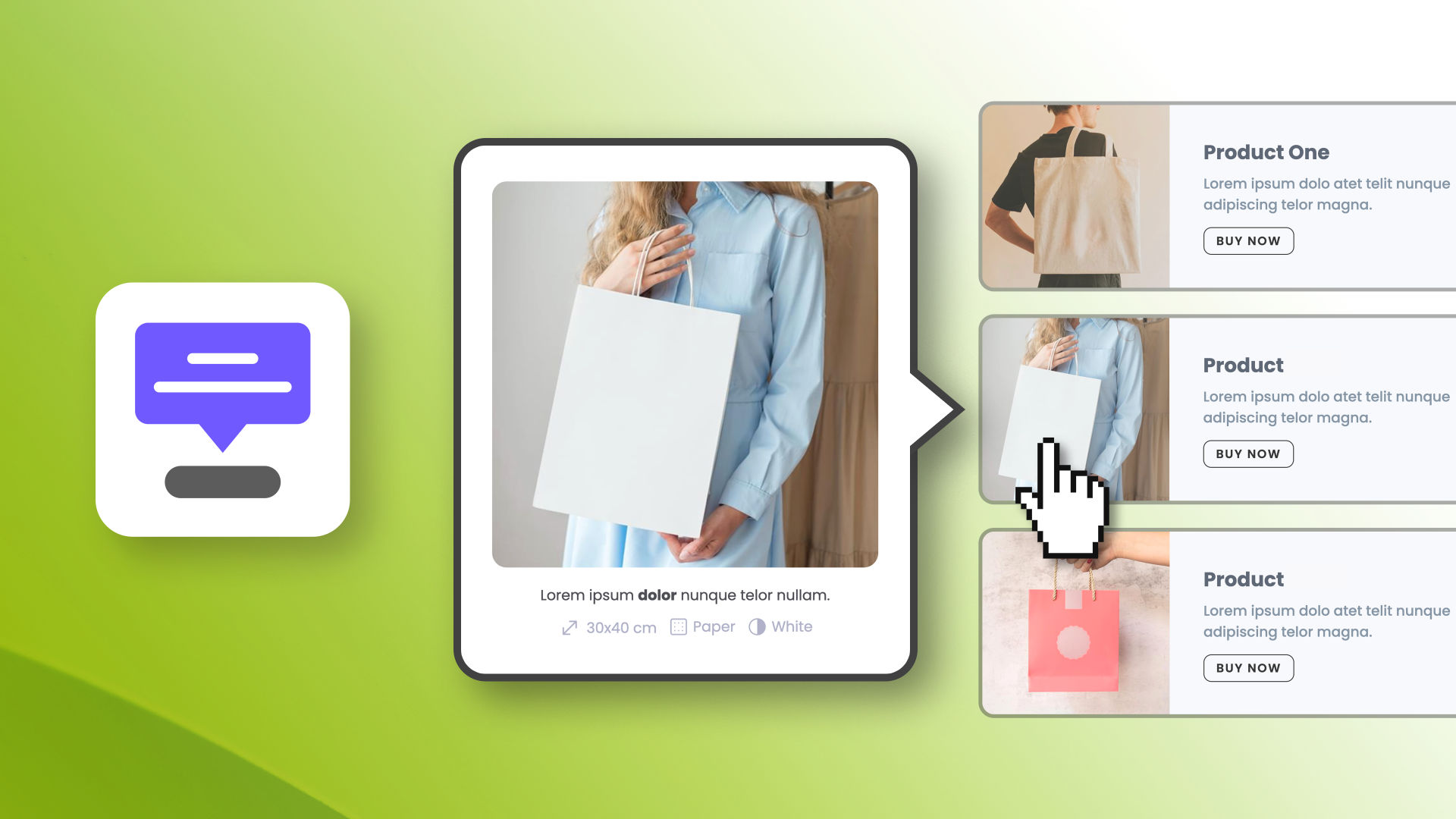 The Float icon. A component for RapidWeaver Elements