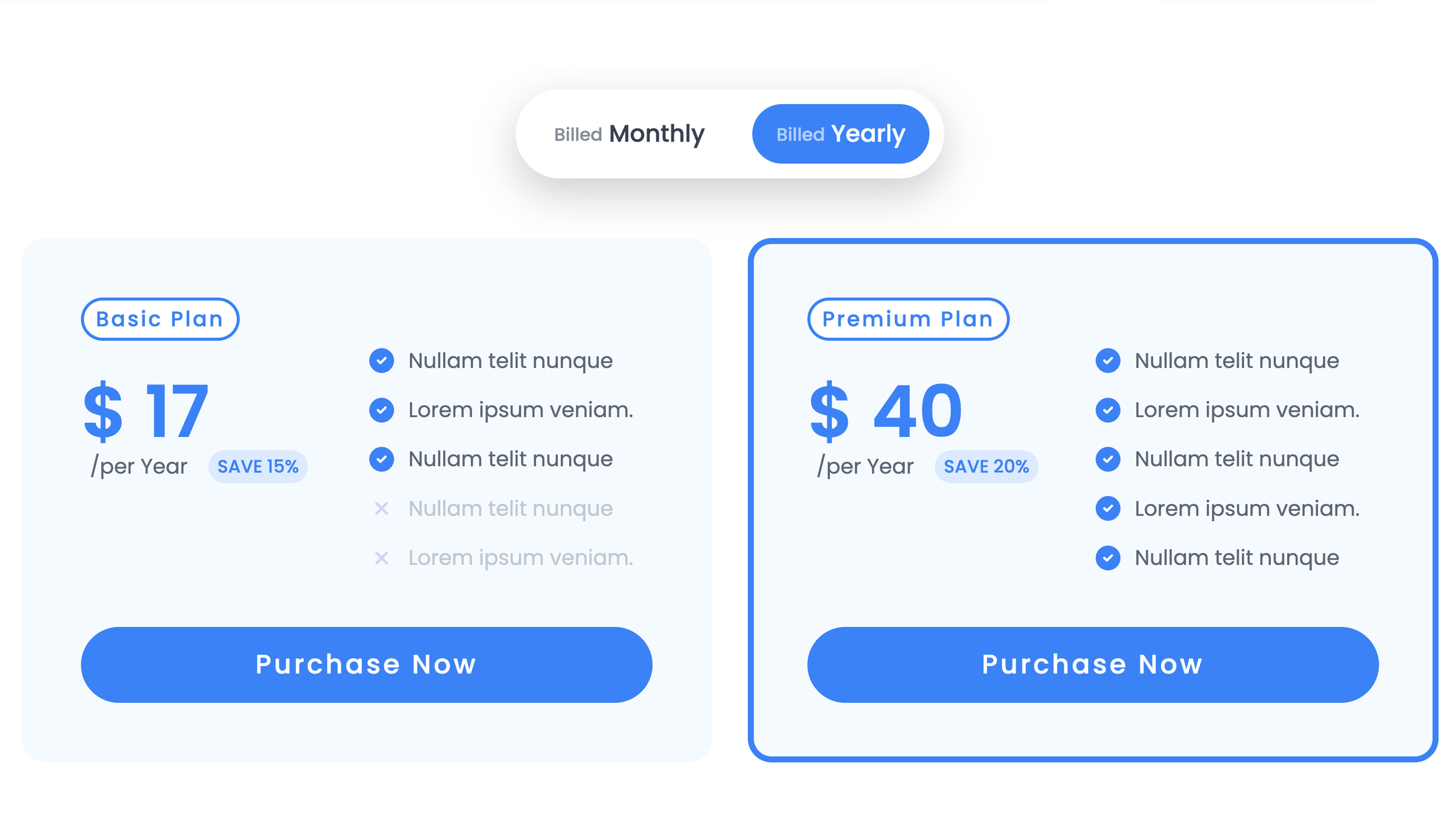 A screenshot of Toggler. A component for RapidWeaver Elements